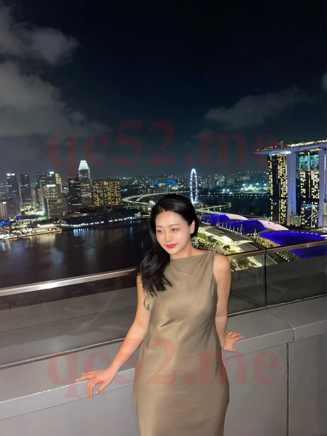 新加坡夜间城市景观